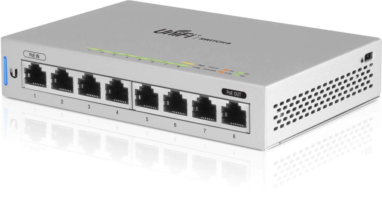 Ubiquiti UniFi US-8-60W 8ポート PoEスイッチ Amazon.com: Ubiquiti UniFi Switch 8 Port - US-8-60W - 5 Pack